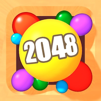 2048 balls merge game